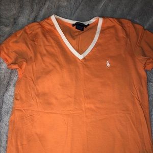 Gently used Ralph Lauren Sport v-neck shirt size M